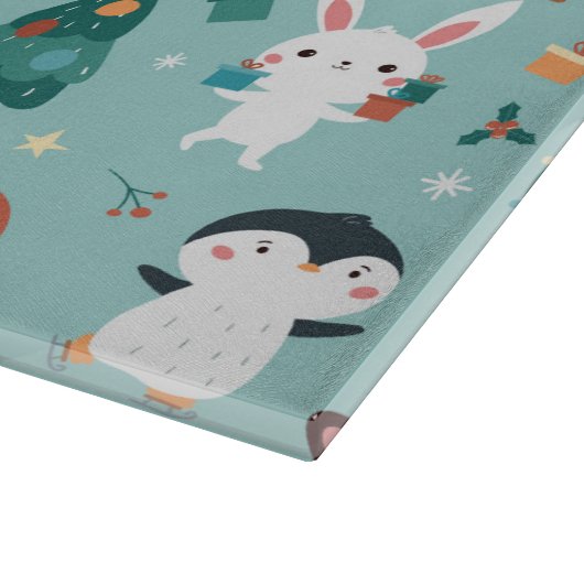 Schneiderausschuss für schöne Tiere Schneidebrett (Ecke)