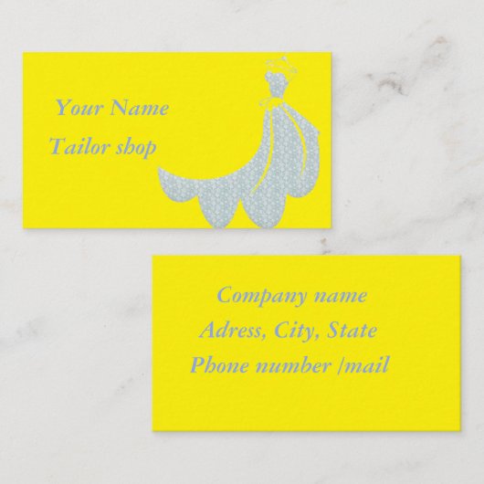 Schneiderei Visitenkarte (Vorne/Hinten)