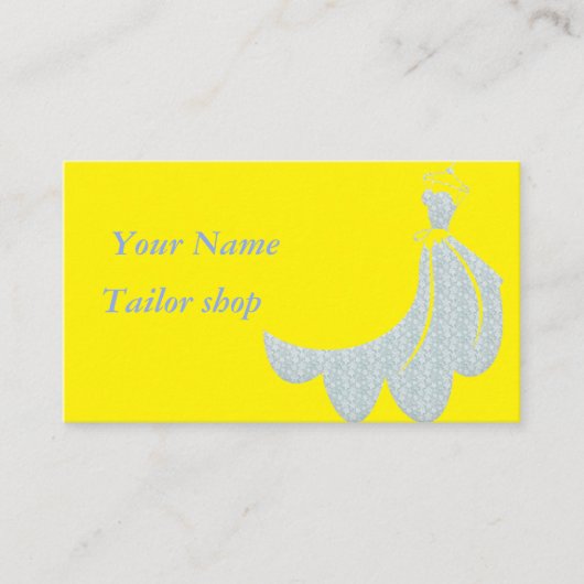 Schneiderei Visitenkarte (Vorderseite)