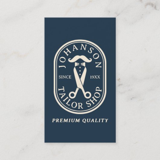 Schneiderladen Visitenkarte (Vorderseite)