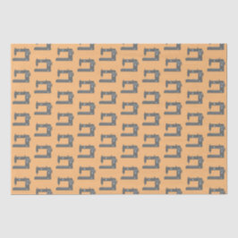 Schneidermaschine Elegantes Muster Grau Peach Seidenpapier