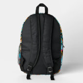 Schneidern Bedruckter Rucksack (Rückseite)