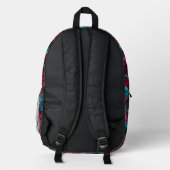 Schneidern Bedruckter Rucksack (Rückseite)