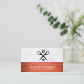 Schneiderschere | Logo der Nähmaschine Visitenkarte (Stehend Vorderseite)