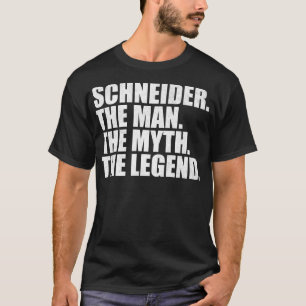 SchneiderSchneider Nachname Schneider T-Shirt