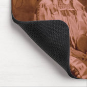 Schneidet des die Ohren Bären und die Ehefrau - Mousepad (Ecke)