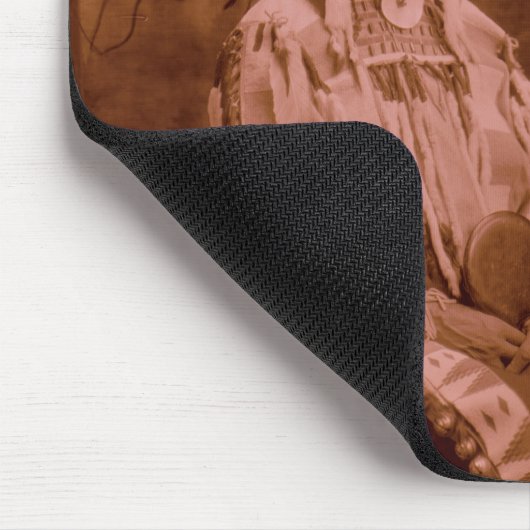 Schneidet des die Ohren Bären und die Ehefrau - Mousepad (Ecke)