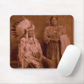 Schneidet des die Ohren Bären und die Ehefrau - Mousepad (Mit Mouse)