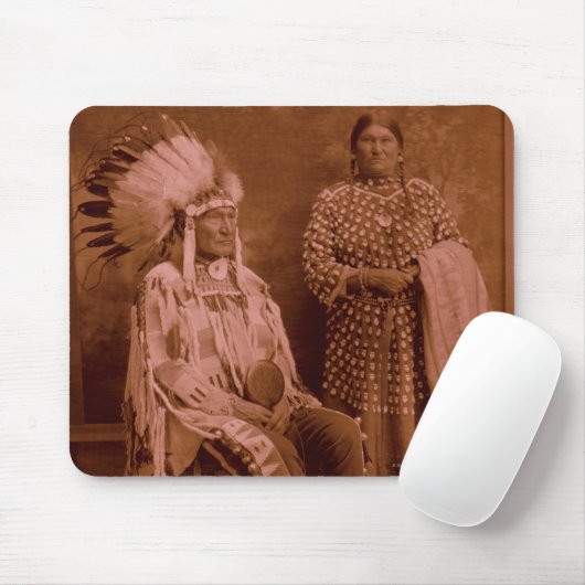 Schneidet des die Ohren Bären und die Ehefrau - Mousepad (Mit Mouse)