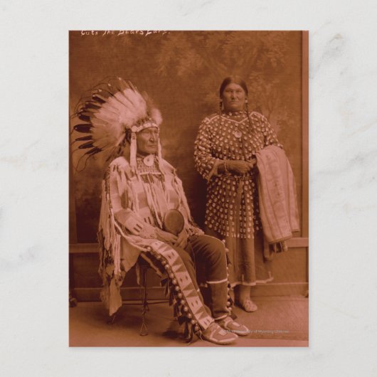 Schneidet Ohren und Ehefrau des Bären - Kruge Postkarte (Vorderseite)