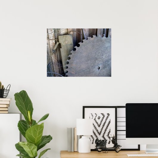 Schneidmesser Poster (Heimbüro)