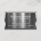 Schneidmetall | Sparks Visitenkarte (Rückseite)