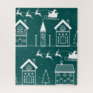 Schneidorf Nordisches Weihnachtsdorf Puzzle