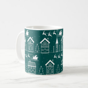 Schneidörfchen Nordic Christmas Village Kaffeetasse