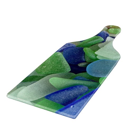 Schneidplatte aus Seaglass Schneidebrett (Ecke)
