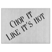 Schneidplatte Schneidebrett (Vorderseite)