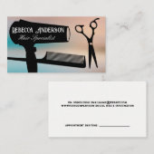 Schneidwerkzeuge | Salon Terminkarte (Vorne/Hinten)