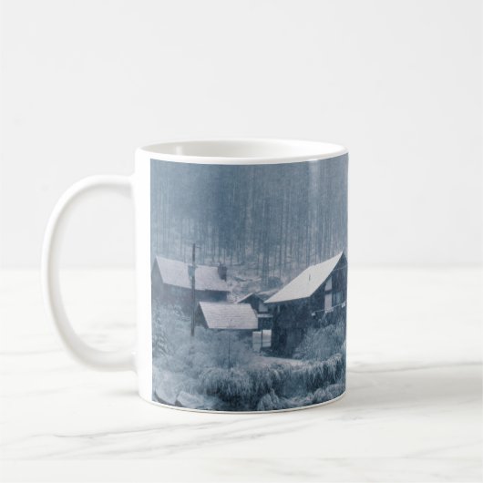 Schneien in Aspen-Tassen Kaffeetasse (Links)