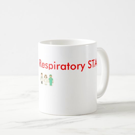 Schnell! Anruf Atmungs-Notfall! Kaffeetasse (VorderseiteRechts)