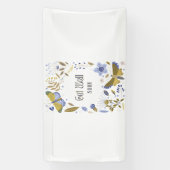 Schnell Blues 1.6x3 Vinyl Banner (Vertikal)