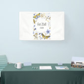 Schnell Blues 2.5x4 Vinyl Banner (Messe)
