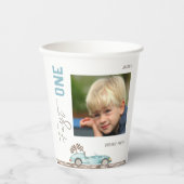 Schnell ein Foto Geburtstag Pappbecher (Vorderseite)