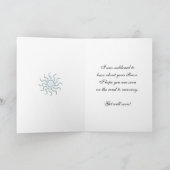 Schnell eine Karte mit Meeresszenen (Innenseite)