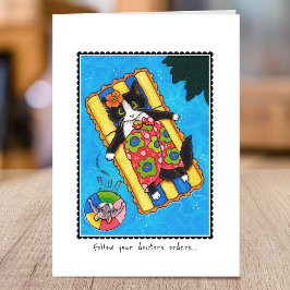 Schnell eine Niedliche Katzen-Maus einblenden Karte