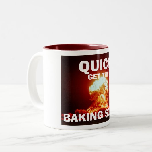 Schnell erhalten Sie das BACKNATRON! Zweifarbige Tasse (Vorderseite Links)