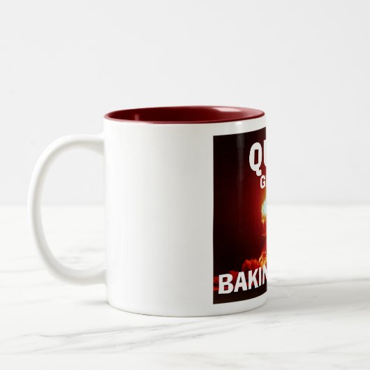 Schnell erhalten Sie das BACKNATRON! Zweifarbige Tasse (Links)