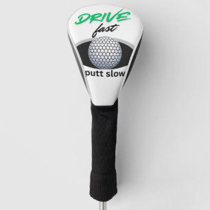 Schnell fahren, langsam absetzen golf headcover