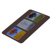 Schnell Fliegen der Jahre Triptych Flexible Magnet (Linke Seite)