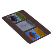 Schnell Fliegen der Jahre Triptych Flexible Magnet (Rechte Seite)