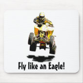 Schnell fliegen mousepad (Vorne)