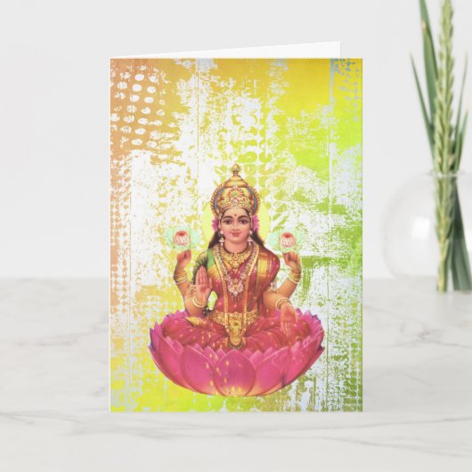 Schnell gut, Friedliche digitale Kunst Karte (Vorderseite)