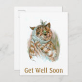 Schnell gut gehen postkarte (Vorne/Hinten)