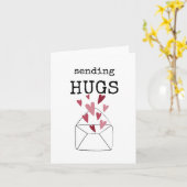 Schnell gut, Schläger senden, Herzkarte Karte (Gelbe Blume)