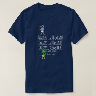 Schnell hören Langsam sprechen T-Shirt