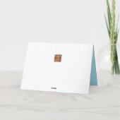 Schnell Hübsche Blüte Karte (Rückseite)