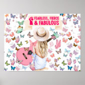 SCHNELL INSPIRIERT GEFÜHL, FIERCE & FABULOUS POSTER (Vorne)