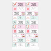 Schnell Inspiriert Kinder kleiden Labels Etiketten (Blatt)