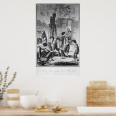 Schnell jung un' oder sie haben keinen Rutsch Poster (Küche)