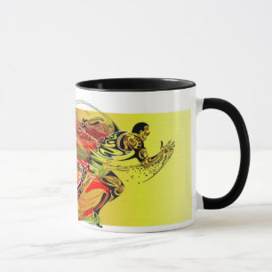 Schnell-Mann-auf-ErdeTasse Tasse