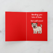 Schnell mit dem Mops gut laufen Karte (Innenseite)