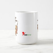 Schnell? Nie gehört Kaffeetasse (Mittel)