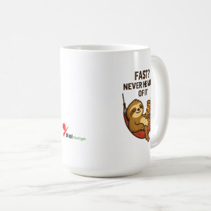 Schnell? Nie gehört Kaffeetasse