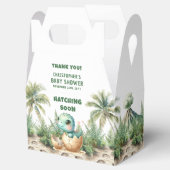 Schnell Personalisierter Baby Boy Danke Box Geschenkschachtel (Geöffnet)