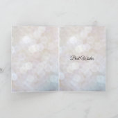 Schnell personalisiertes Design Karte (Innenseite)