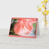 Schnell Rose Design Karte (Gelbe Blume)