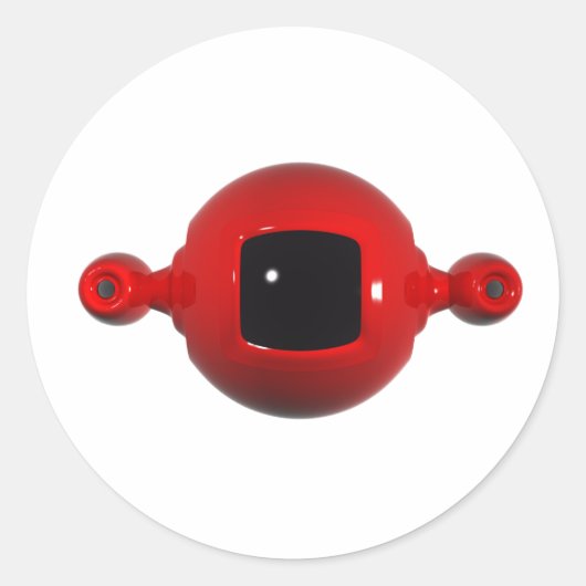 schnell runder aufkleber (Vorderseite)